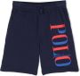 POLO RALPH LAUREN KIDS Trainingsshorts met logoprint Blauw - Thumbnail 1