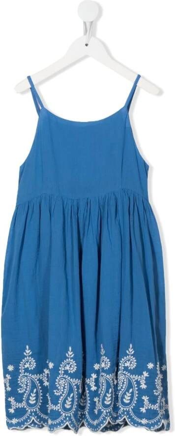 Ralph Lauren Kids Mouwloze jurk Blauw