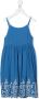 Ralph Lauren Kids Mouwloze jurk Blauw - Thumbnail 1