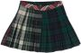 POLO RALPH LAUREN KIDS Plooirok met tartan ruit Groen - Thumbnail 1