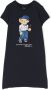 POLO RALPH LAUREN KIDS Jurk met print Blauw - Thumbnail 1