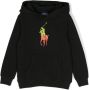 POLO RALPH LAUREN KIDS Hoodie met print Zwart - Thumbnail 1