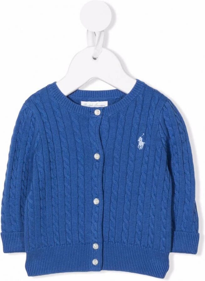 POLO RALPH LAUREN KIDS Button-down vest Blauw