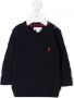 Ralph Lauren Kids Kabelgebreide trui Blauw - Thumbnail 1