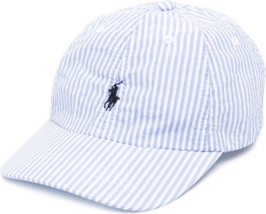 POLO RALPH LAUREN KIDS Honkbalpet met print Blauw