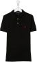 Ralph Lauren Kids Poloshirt met geborduurd logo kinderen katoen XL Zwart - Thumbnail 1