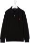 POLO RALPH LAUREN KIDS Poloshirt met geborduurd logo Zwart - Thumbnail 1