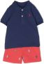 POLO RALPH LAUREN KIDS Polotop en shorts Blauw - Thumbnail 1