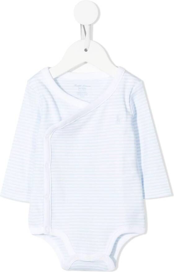 POLO RALPH LAUREN KIDS Pyjama met geborduurd logo Blauw