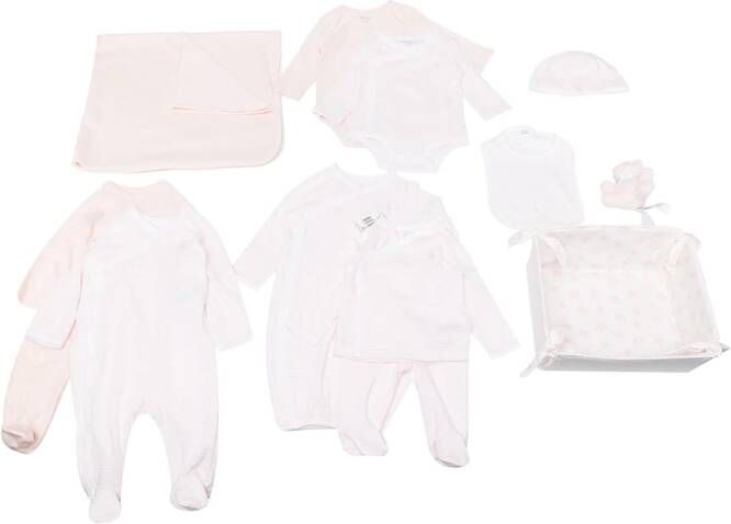 POLO RALPH LAUREN KIDS Pyjama met geborduurd logo Roze