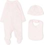 POLO RALPH LAUREN KIDS Set van vier rompers Roze - Thumbnail 1