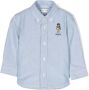 Ralph Lauren Kids Shirt met borduurwerk Blauw - Thumbnail 1