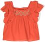 Ralph Lauren Kids Shirt met borduurwerk Oranje - Thumbnail 1