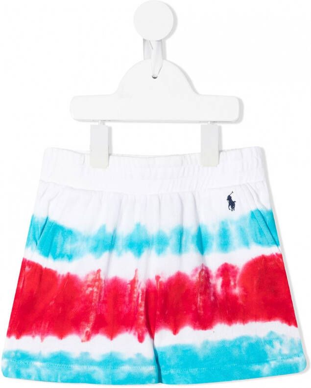 Ralph Lauren Kids Shorts met geborduurd logo Veelkleurig