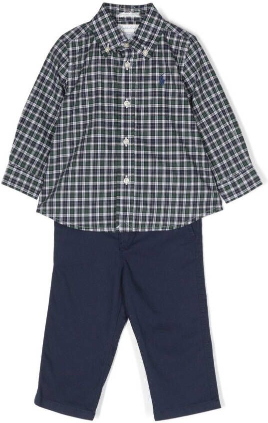 POLO RALPH LAUREN KIDS Slim-fit chino Blauw