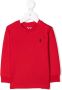 POLO RALPH LAUREN KIDS Sweater met geborduurd logo Rood - Thumbnail 1