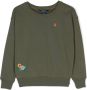 Ralph Lauren Kids Sweater met geborduurde bloe Groen - Thumbnail 1
