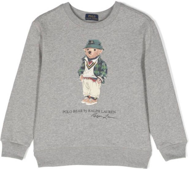 Ralph Lauren Kids Sweater met patroon Grijs