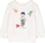 Ralph Lauren Kids Sweater met print Wit - Thumbnail 1