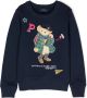 Ralph Lauren Kids Sweater met teddybeerprint Blauw - Thumbnail 1