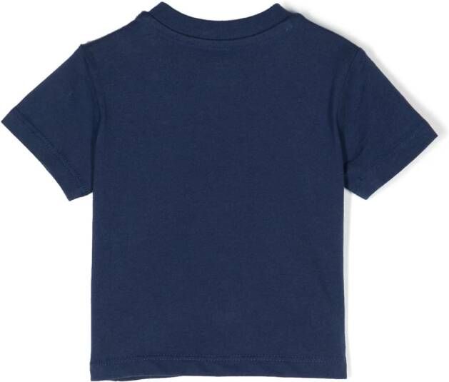 POLO RALPH LAUREN KIDS T-shirt met beerprint Blauw