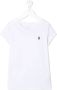 Ralph Lauren Kids T-shirt met geborduurd logo Wit - Thumbnail 1
