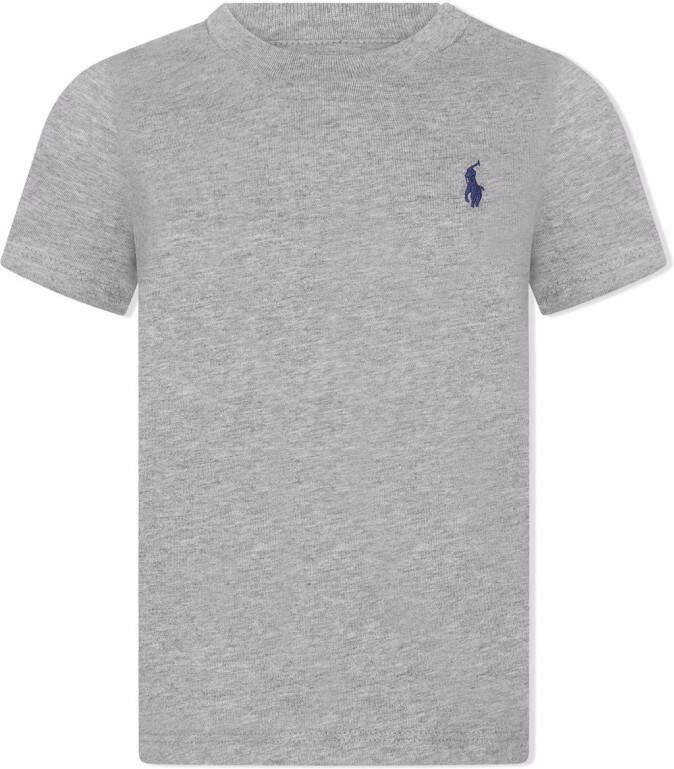 POLO RALPH LAUREN KIDS T-shirt met logo Grijs