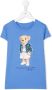 POLO RALPH LAUREN KIDS T-shirt met logoprint Blauw - Thumbnail 1