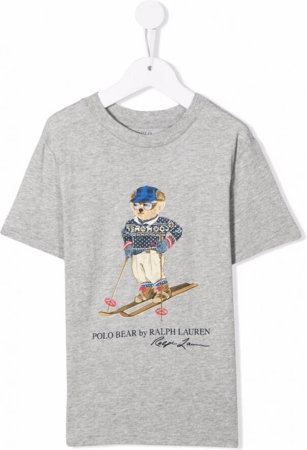 POLO RALPH LAUREN KIDS T-shirt met print Grijs