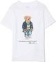 Ralph Lauren Kids T-shirt met print Wit - Thumbnail 1