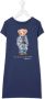 Ralph Lauren Kids T-shirtjurk met print Blauw - Thumbnail 1