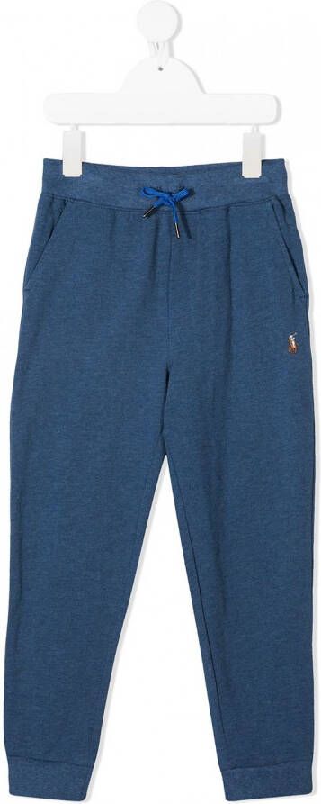 POLO RALPH LAUREN KIDS Trainingsbroek met geborduurd logo Blauw