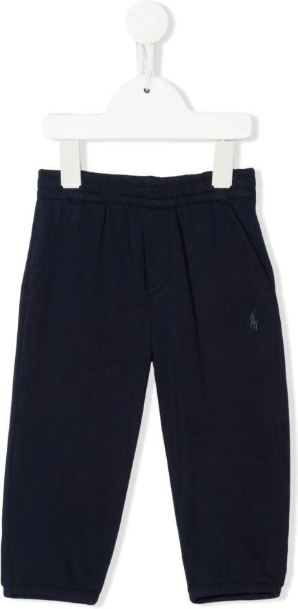 POLO RALPH LAUREN KIDS Trainingsbroek met geborduurd logo Blauw