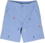 POLO RALPH LAUREN KIDS Trainingsshorts met geborduurd logo Blauw - Thumbnail 1