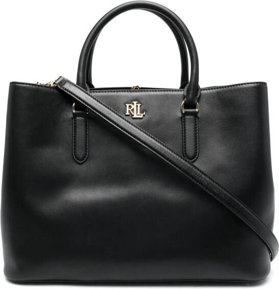 Lauren Ralph Lauren Mary shopper met handgreep Zwart