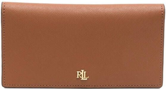 Lauren Ralph Lauren Medium portemonnee Bruin