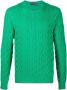 Ralph Lauren Purple Label Kabelgebreide trui Groen - Thumbnail 1