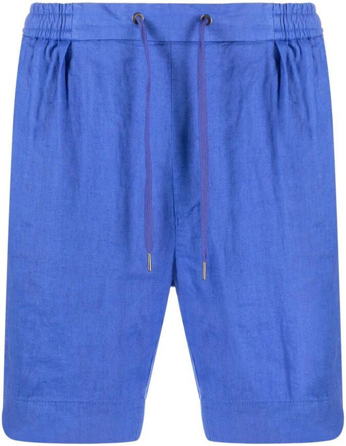 Ralph Lauren Purple Label Shorts met trekkoord Blauw