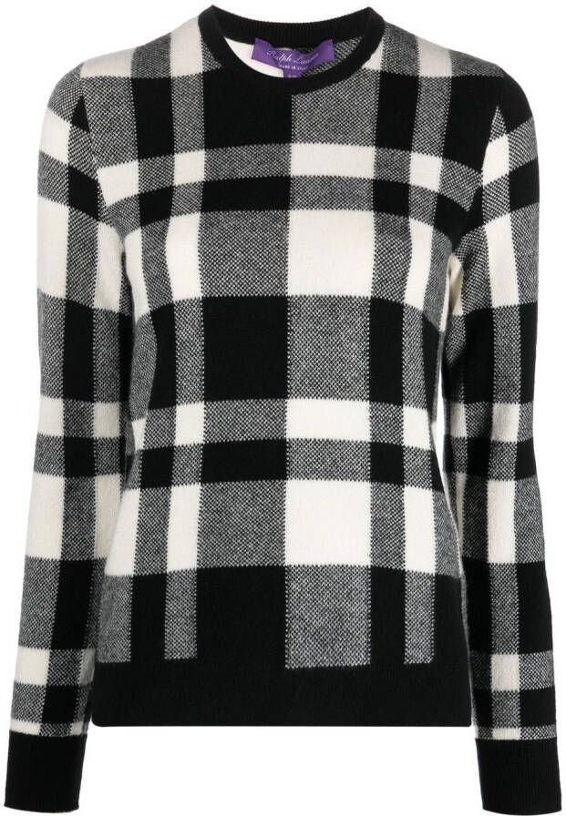 Ralph Lauren Collection Trui met V-hals Zwart