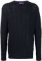Ralph Lauren Purple Label Kabelgebreide trui Blauw - Thumbnail 1