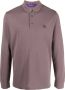 Ralph Lauren Purple Label Poloshirt met geborduurd logo Paars - Thumbnail 1