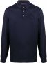 Ralph Lauren Purple Label Poloshirt met logo Blauw - Thumbnail 1