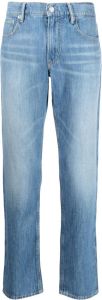 Ralph Lauren Purple Label Jeans met stonewashed-effect Blauw