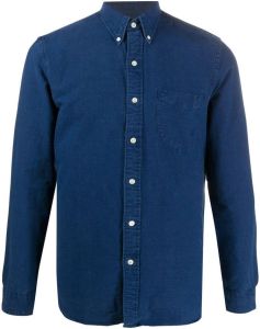 Ralph Lauren RRL Button-down overhemd Blauw