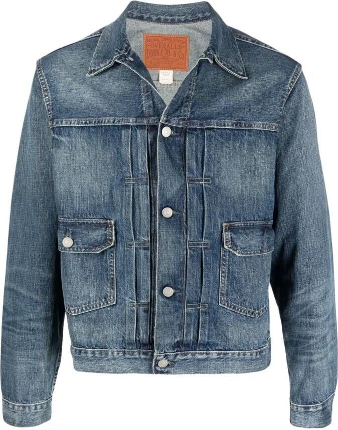 Ralph Lauren RRL Denim jack Blauw