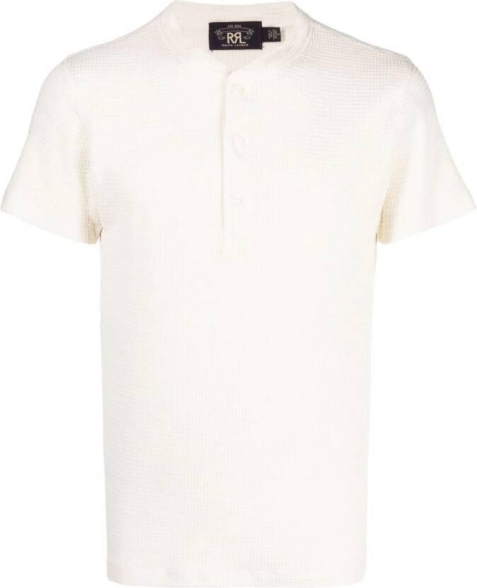 Ralph Lauren RRL Henley T-shirt Beige