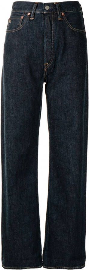 Ralph Lauren RRL High waist jeans Blauw