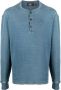 Ralph Lauren RRL Katoenen T-shirt Blauw - Thumbnail 1