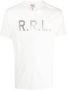 Ralph Lauren RRL T-shirt met logoprint Beige - Thumbnail 1