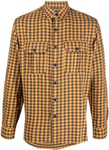 Ralph Lauren RRL Overhemd met gingham ruit Oranje